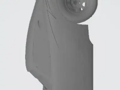 lightnig mcqueen 3D model