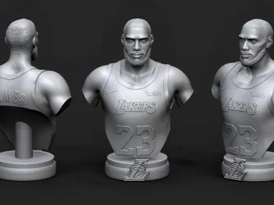 Lebron James 3D printable collection