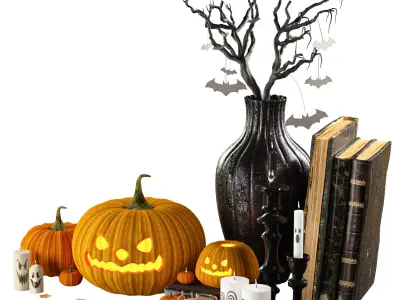 Halloween Decor 3D model