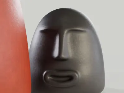 Heads Sculptures 3D model