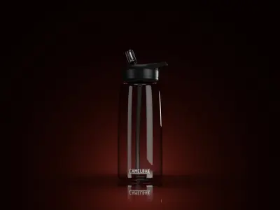 CamelBak Bottle Realistic 3D model with studio rendering 3D model