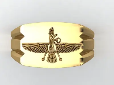 Ringfarvahar  3D print model