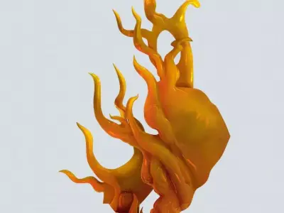 Magic Palace - Decorative Clouds 01 3D model