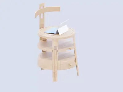 Ergonomic Chair 3D model
