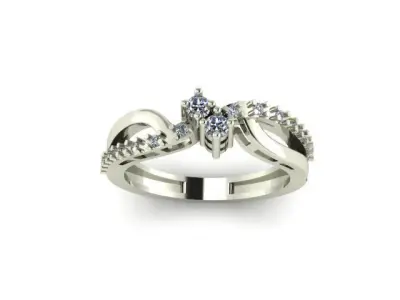  ENGAGEMENT RING 3D print model