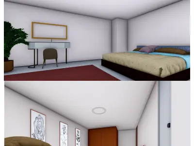 Interior Design 00 3D model