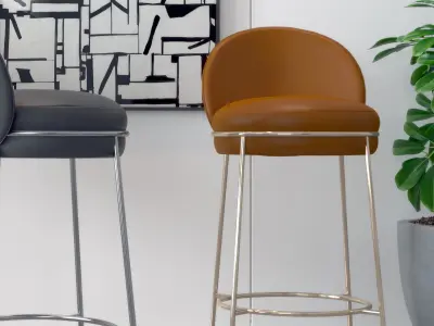 Chair Modern Bar 3D model