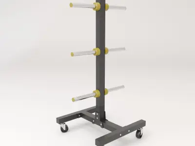 Sport Equipments 3D Model Pack