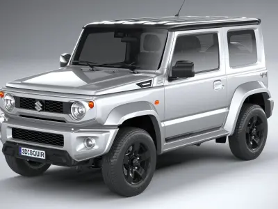 Suzuki Jimny 4style 2024 3D model