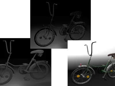 3d model bicycle 3D model