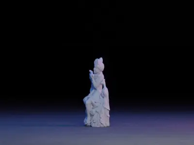 Krishna Idol 3D Printable model 3 3D print model