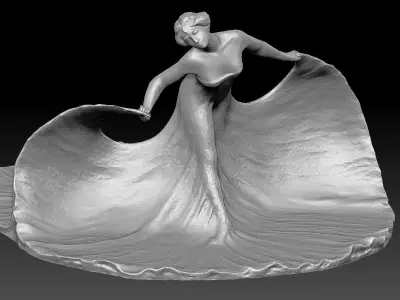 DANCER WOMAN 3D print model