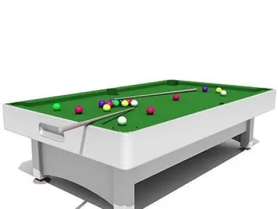 Snooker Table Free 3D model