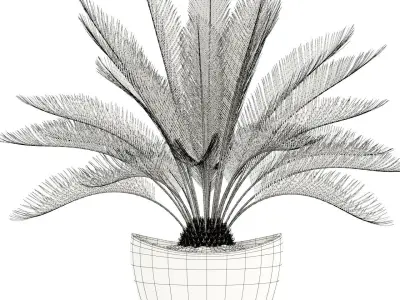 Plants collection 99 Awesomeplanters 3D model