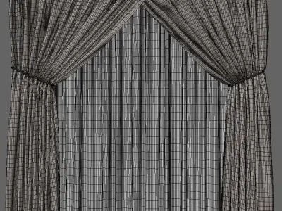 Set 04 Curtain 3D model
