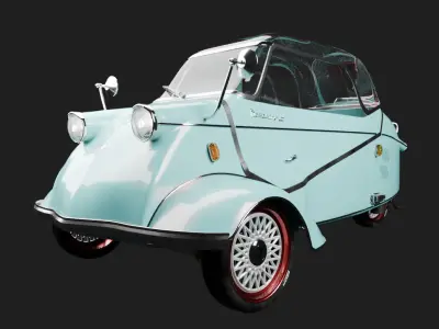 messerschmitt kabienroller 3D model