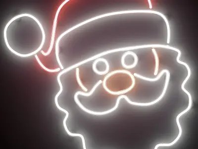 Neon Set 11 3D model