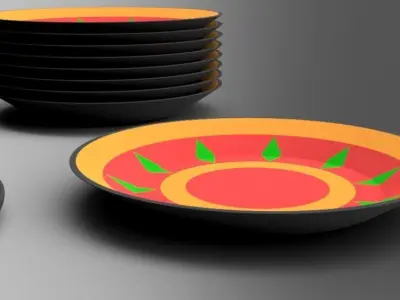 plates 1 - Ormond 3D model