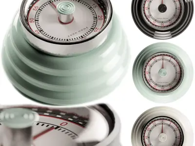 Zara Home - Retro Kitchen Timers 3D model