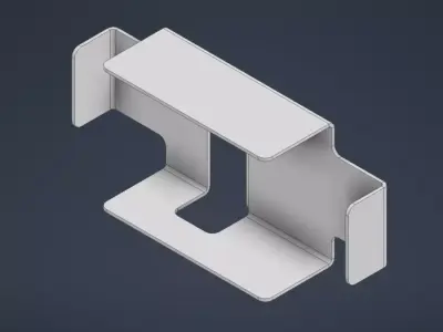 Metal Sheet 4 Practice Exercise  3D print model