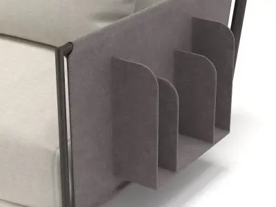 Adam Giorgetti Armchair 3D model