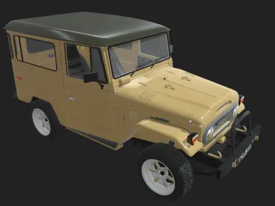 4x4 toyota Bj 3D model