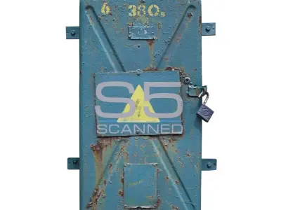 Electrical switch scan 8 Low-poly 3D model