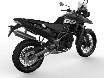 F800gs 2009 Black Edtion 3D model