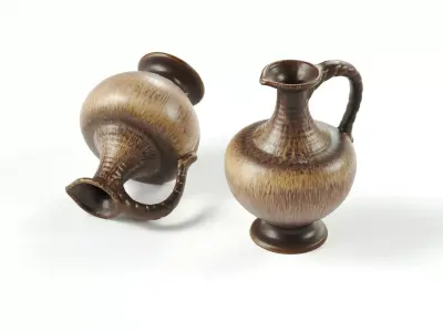 POLYPASTA - Jug - vintage - brown 3D model