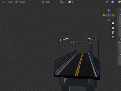 3D  Brige  3D model