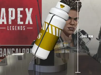 Apex Legends Bangalore Gas grenade for 3d printing 3D print model