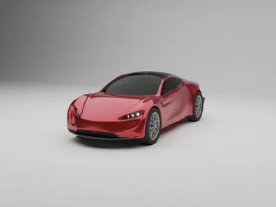 Tesla Roadster 3D model