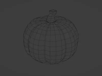 pumpkin Free low-poly 3D model