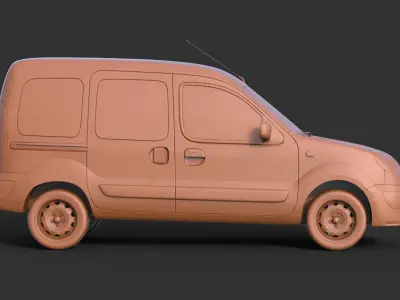 Renault Kangoo 2006 3D print model