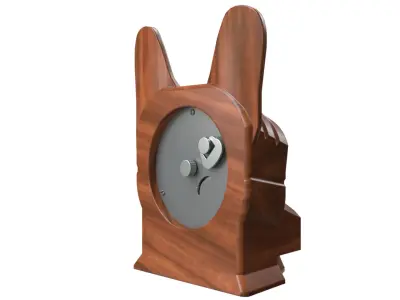 Rolling Eye Clock 3D model