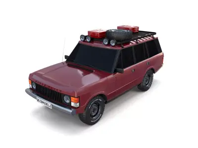 Range Rover Classic v2 3D model