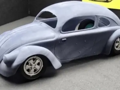 volkswagen w30 beetle 3D print model