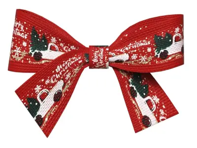 Christmas Bow Ribbon 76 Low-poly 3D model