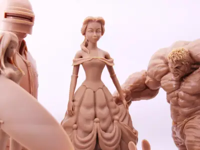 SLA 3D Printer for model  Free 3D model