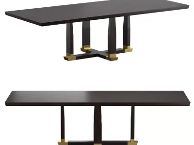 Quatre Dining Table 3D model