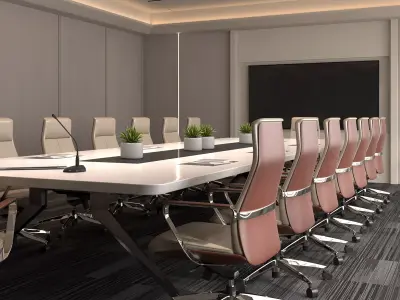 meeting room 3D model