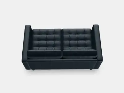 LANDSKRONA Two-seat sofa 1 Low-poly 3D model