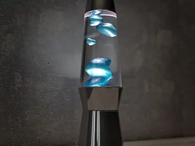 Lava Lamp Daz 3D model