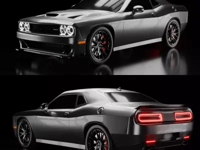 Dodge SRT HellCat 3D model