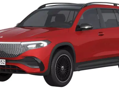 Mercedes-Benz EQB 2024 3D model