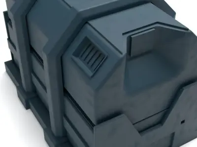 First Order Generator 1-18 scale Kenner Hasbro Free 3D print model