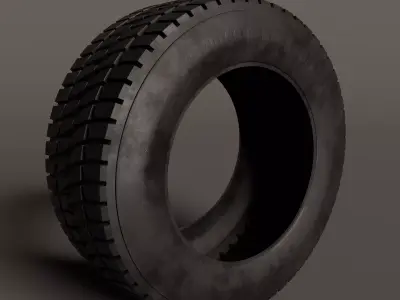 Off Road Tire 3D model by animationstudiofantasy