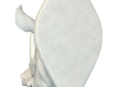 Rhino Head 3D print model