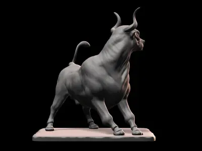 3D Model for 3D Printing - Toro Sculpture 3D print model