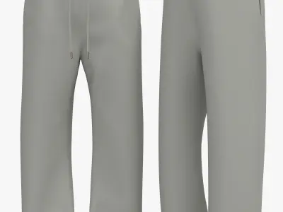 Male sweatpant 3D model
